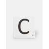 Kachel Scrabble Buchstabe C 10 x 10 cm - LE0804003