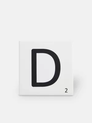 Carrelage scrabble lettre D 10 x 10 cm - LE0804004 