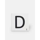 Carrelage scrabble lettre D 10 x 10 cm - LE0804004