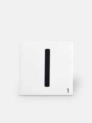 Carrelage scrabble lettre I 10 x 10 cm - LE0804009 