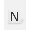 Kachel Scrabble Buchstabe N 10 x 10 cm - LE0804014