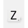 Kachel Scrabble Buchstabe Z 10 x 10 cm - LE0804026