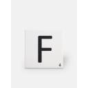 Carrelage scrabble lettre F 10 x 10 cm - LE0804006