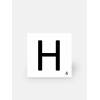 Kachel Scrabble Buchstabe H 10 x 10 cm - LE0804008