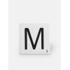 Kachel Scrabble Buchstabe M 10 x 10 cm - LE0804013