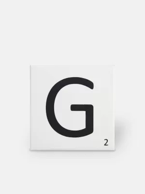 Carrelage scrabble lettre G 10 x 10 cm - LE0804007 