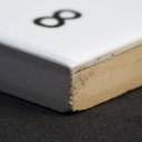 Scrabble-Fliese Buchstabe X 10 × 10 cm - LE0804024