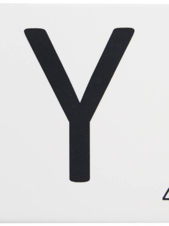 Carrelage mural 10x10 scrabble lettre Y LE0804025