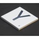 Carrelage scrabble lettre Y 10 x 10 cm - LE0804025