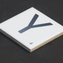 Scrabble-Fliese Buchstabe Y 10 × 10 cm - LE0804025