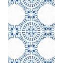 Carrelage style azulejo effet ancien décor 1 - BL5902002