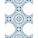 Carrelage style azulejo effet ancien décor 1 - BL5902002