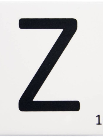 Carrelage mural 10x10 scrabble lettre Z LE0804026