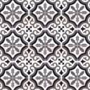 Zementfliesen-Imitat Boden und Wand weiß 20 × 20 cm - FL0115002