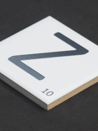 Carrelage mural 10x10 scrabble lettre Z LE0804026