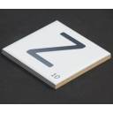 Carrelage scrabble lettre Z 10 x 10 cm - LE0804026