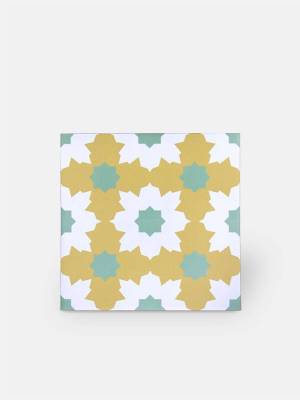 Andalusische Fliesen sun green 20 × 20