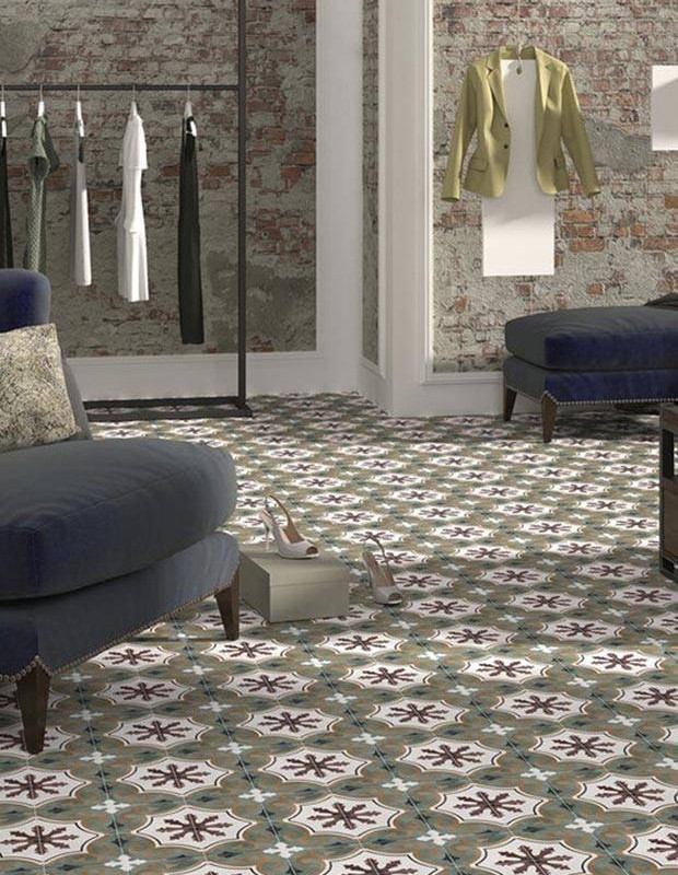 Carrelage effet carreau ciment - NO20010001