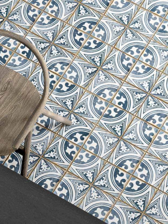 Carrelage style carreaux ciment vintage - NO20010232