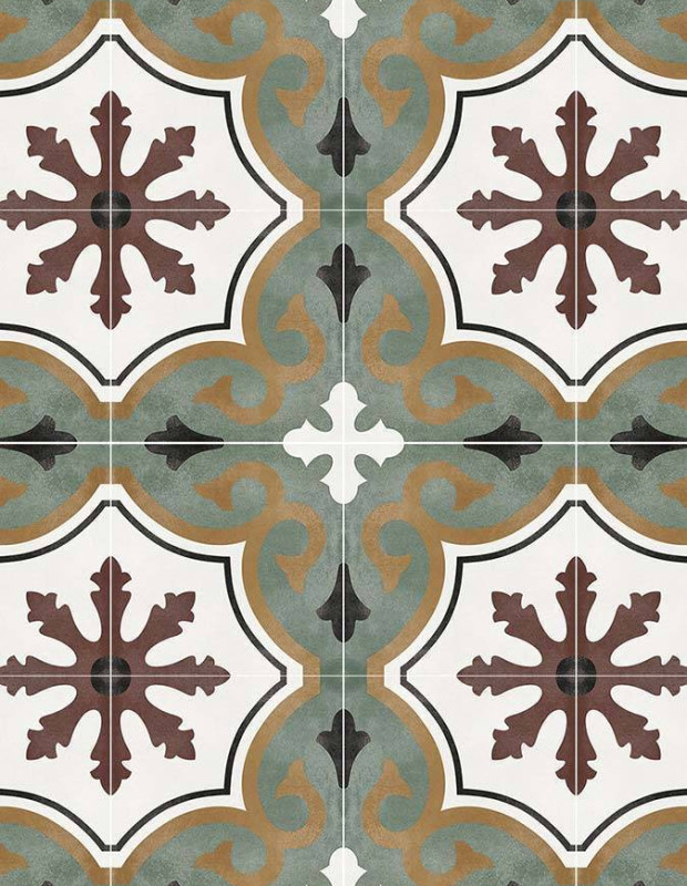 Carrelage effet carreau ciment - NO20010001