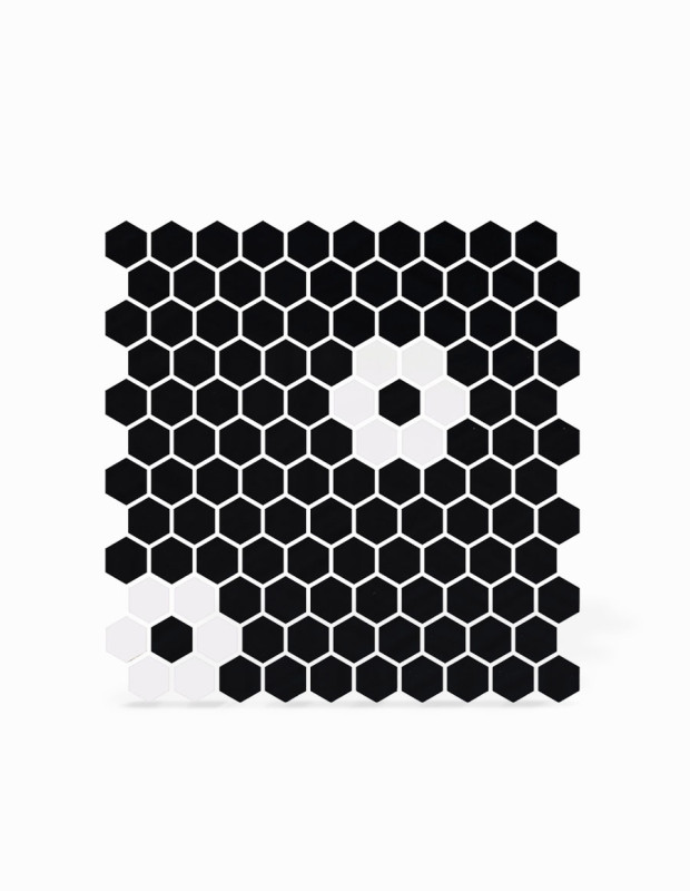 Retrofliese mit Wabenmuster - NO20010086