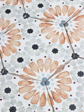 Collection Dolce carrelage hexagonal retro vintage - DO8508001