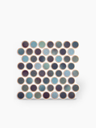 NO20010274 - Carrelage Pastille Bleu Vert