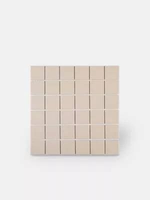 Carrelage mosaïque maille beige antidérapante 5x5 cm AB2204033