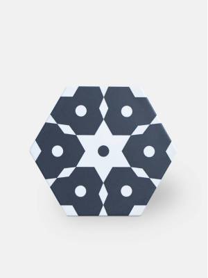 Carrelage hexagonal Comète