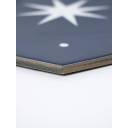 Carrelage hexagonal Etoile Bleue Nuit