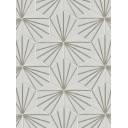 Sechseckige Fliese - Vintage-Design - matt mit grauem Muster - ME9507004