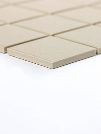 Carrelage mosaïque maille beige antidérapante 5x5 cm AB2204033