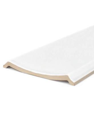 Faïence mural design blanche - AG2208017