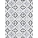 Carrelage flower point bleu MA20050021