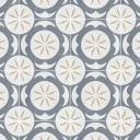 Carrelage imitation carreau de ciment décor gris et jaune - AR1144003