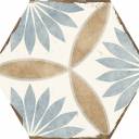 Carrelage hexagonal rétro imitation carreau de ciment - BO8506001