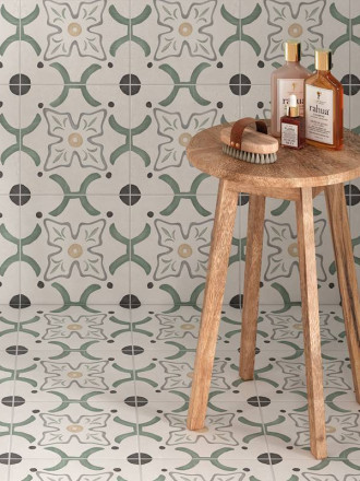 CARRELAGE EFFET CIMENT BOCAGE- 22.3X22.3 CM - MA2303594