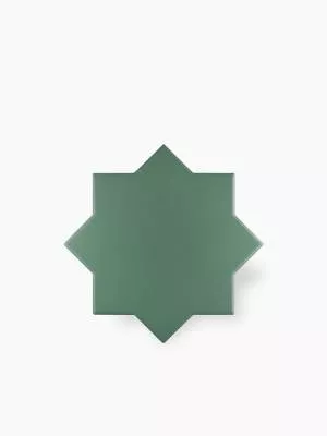 CARRELAGE POINCON VERT 13.6X13.6 - MA2303695