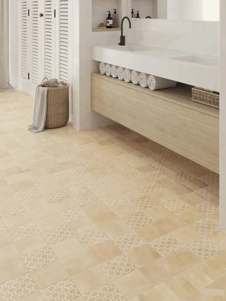 CARRELAGE NATUREL SOLEIL BLANC 15X15 - MA2303705