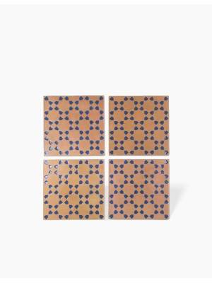 CARRELAGE TERRACOTA SOLEIL BLEU 15X15 - MA2303710