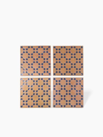 CARRELAGE TERRACOTA SOLEIL BLEU 15X15 - MA2303710