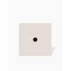 CABOCHON CHIP SCHWARZER PUNKT WEISSER GRUND 4.6X4.6 CM - MA2303059