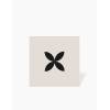 CABOCHON CHIP KREUZ SCHWARZ WEISSER GRUND 4.6X4.6 CM - MA2303060