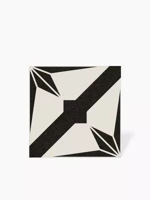 CARRELAGE DAMIER TULIPE 20X20 CM - MA2303176