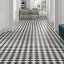 CARRELAGE DAMIER EFFET MARBRE 44X44 CM- MA2303180