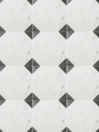 CARRELAGE PALACE DAMIER 1 15X15 CM- MA2303184