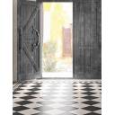 CARRELAGE DAMIER 11 22.5x22.5 CM- MA2303195