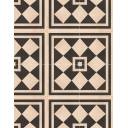 CARRELAGE DAMIER 10 22.5x22.5 CM- MA2303201