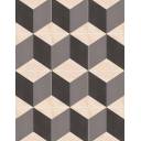 CARRELAGE DAMIER 8 22.5x22.5 CM- MA2303196