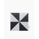 CARRELAGE DAMIER NOIR GRIS 20X20 CM - MA2303212